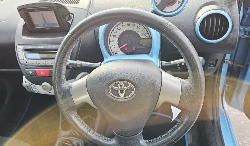 2014 Blue TOYOTA AYGO MOVE VVT-I, 1L petrol.MOT September 2026.£20 Tax.59 Miles.5Dr.SAT NAV.Ulez free £4295 full