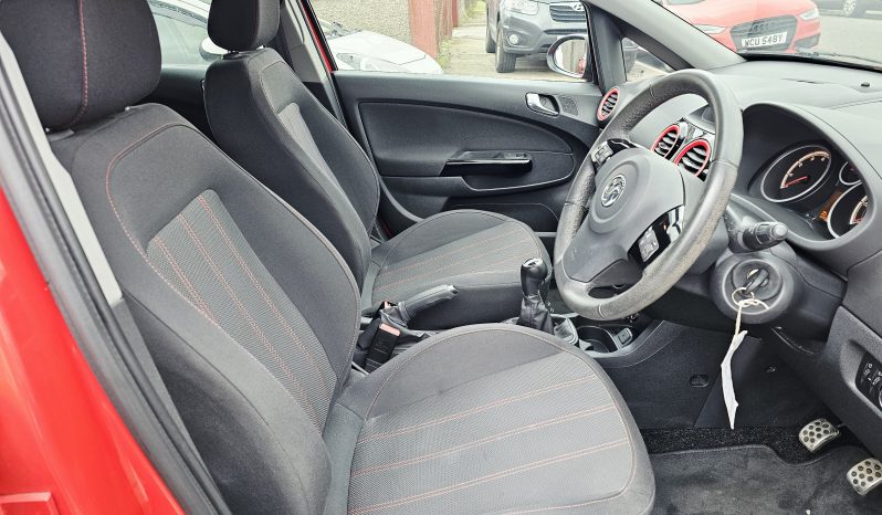 2014 Red Vauxhall Corsa Limited Edition, 1.2L Petrol,MOT November 2026.5Dr.68k miles.FSH.Ulez free.1 Owner £4495 full