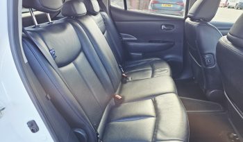 Automatic! 2015 White Nissan Leaf 80kw Tekna .MOT February 2027.5Dr.61k Miles.FSH.Heated Seats.Reverse Camera.Ulez free £3795 full