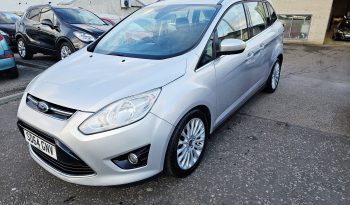 Automatic! 7 Seaters! 2014 Silver Ford Grand C-Max Titanium TDCI, 2L Diesel, .MOT February 2027.5Dr.Low Miles £4495 full
