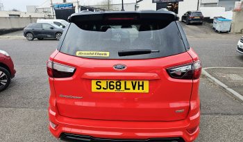 36k Miles! 2018 Red Ford Ecosport ST-Line, 1L Petrol.MOT March 2027.SUV,FSH.Ulez Free.Reverse Camera.1 Owner £8995 full