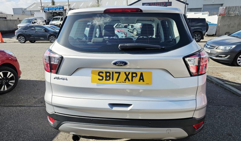 2017 Silver Ford Kuga Zetec TDCI, 1.5L Diesel.MOT August 2026.SUV .Ulez Free.FSH. 2 Owner £5495 full