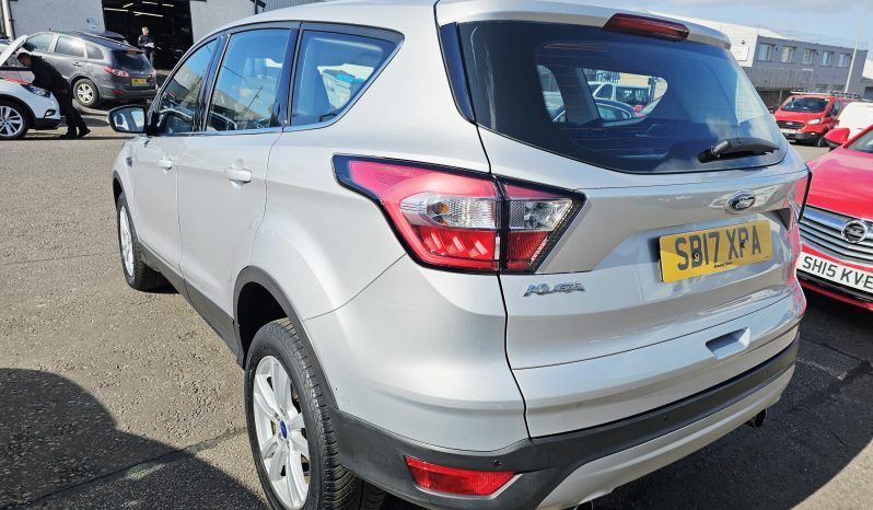 2017 Silver Ford Kuga Zetec TDCI, 1.5L Diesel.MOT August 2026.SUV .Ulez Free.FSH. 2 Owner £5495 full