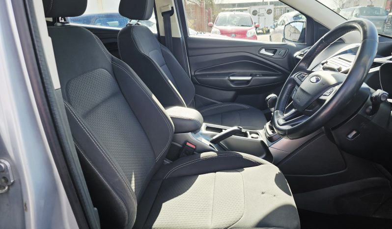 2017 Silver Ford Kuga Zetec TDCI, 1.5L Diesel.MOT August 2026.SUV .Ulez Free.FSH. 2 Owner £5495 full