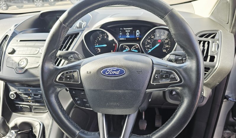 2017 Silver Ford Kuga Zetec TDCI, 1.5L Diesel.MOT August 2026.SUV .Ulez Free.FSH. 2 Owner £5495 full