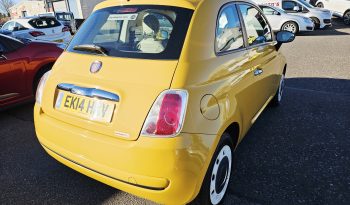 2014 Yellow Fiat 500 Colour Therapy,1.2L Petrol.MOT February 2027.£35 Tax.FSH.Ulez Free £3495    full