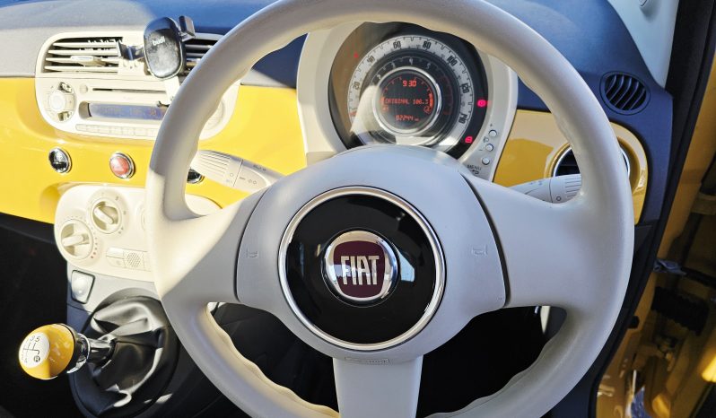 2014 Yellow Fiat 500 Colour Therapy,1.2L Petrol.MOT February 2027.£35 Tax.FSH.Ulez Free £3495    full