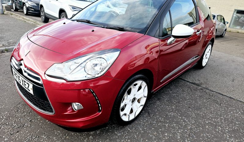 2015 Red DS3 Dstyle Ice Dsign,1.6L Diesel.MOT April 2027.£20 Tax.63k Miles £3995    full