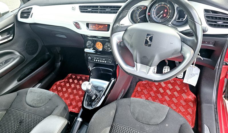 2015 Red DS3 Dstyle Ice Dsign,1.6L Diesel.MOT April 2027.£20 Tax.63k Miles £3995    full