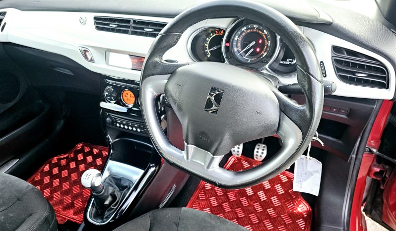 2015 Red DS3 Dstyle Ice Dsign,1.6L Diesel.MOT April 2027.£20 Tax.63k Miles £3995    full