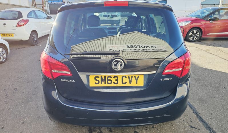 2014 Blue Vauxhall Meriva SE, 1.4 Petrol. MOT November 2026.FSH.59k Miles.Ulez free.2 Owner £2995 full