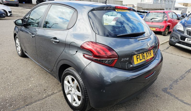2016 Grey Peugeot 208 Pure Tech Active, 1.2L petrol. MOT April 2027.£20 Tax.Low Miles.Ulez free £3995 full