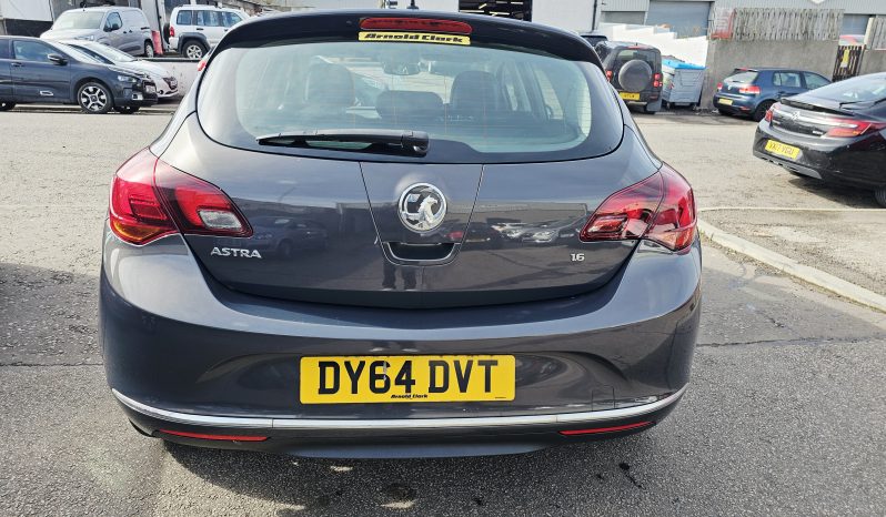 2014 Grey Vauxhall Astra Elite, 1.6L petrol. MOT February 2027. 5dr. aux. ac.FSH.Leather Seats.Ulez free £3495 full