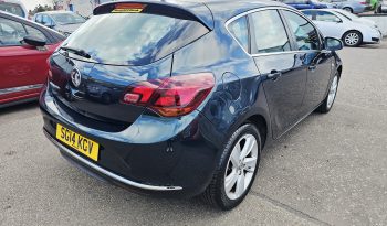 55k Miles! 2014 Green Vauxhall Astra SRI, 1.4L petrol. MOT March 2027. 5dr. aux, ac.FSH.Ulez free £4295 full