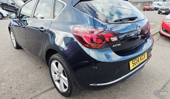 55k Miles! 2014 Green Vauxhall Astra SRI, 1.4L petrol. MOT March 2027. 5dr. aux, ac.FSH.Ulez free £4295 full