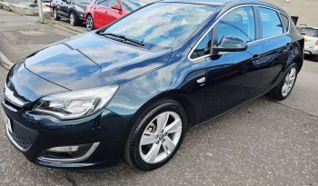 55k Miles! 2014 Green Vauxhall Astra SRI, 1.4L petrol. MOT March 2027. 5dr. aux, ac.FSH.Ulez free £4295 full