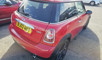 2013 Red Mini One, 1.6 petrol. 3 door. MOT September 2026.Ulez free.SH.2 Owner £3995 full
