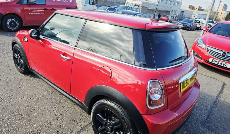 2013 Red Mini One, 1.6 petrol. 3 door. MOT September 2026.Ulez free.SH.2 Owner £3995 full