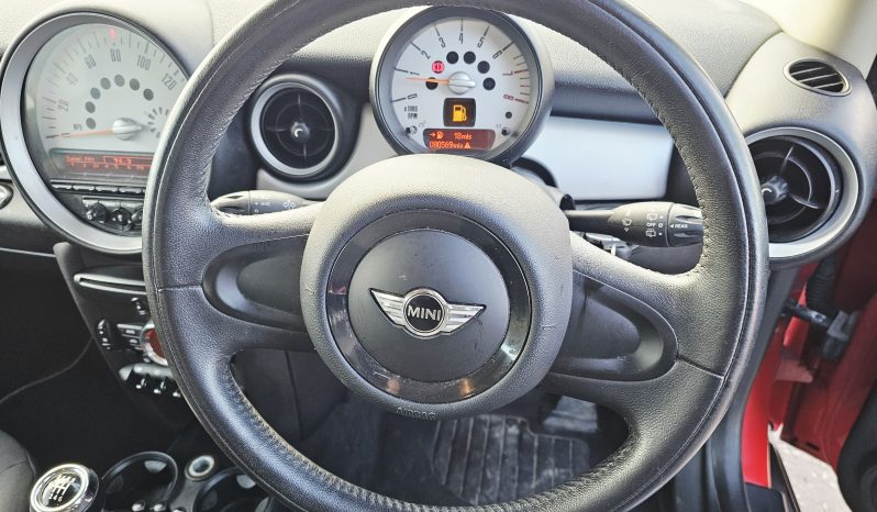 2013 Red Mini One, 1.6 petrol. 3 door. MOT September 2026.Ulez free.SH.2 Owner £3995 full