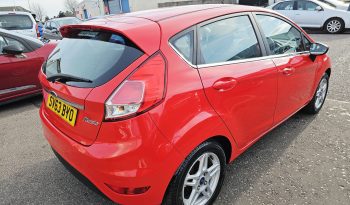 2013 Red Ford Fiesta Zetec, 1.2 petrol. 5Dr. MOT March 2027.5Dr.Low Miles. Ulez free.FSH. 2 Owner £3995 full