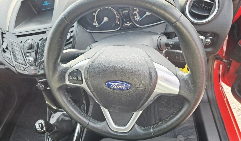 2013 Red Ford Fiesta Zetec, 1.2 petrol. 5Dr. MOT March 2027.5Dr.Low Miles. Ulez free.FSH. 2 Owner £3995 full
