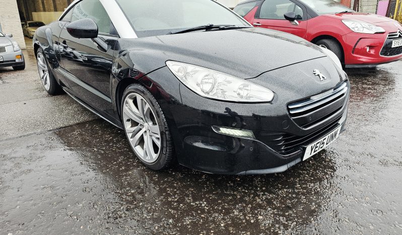 2015 Black Peugeot RCZ GT THP, 1.6L Petrol. MOT April 2027.2dr.72K Miles.Ulez Free.2 Owner £4995 full