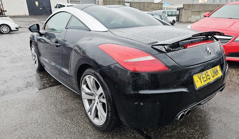 2015 Black Peugeot RCZ GT THP, 1.6L Petrol. MOT April 2027.2dr.72K Miles.Ulez Free.2 Owner £4995 full