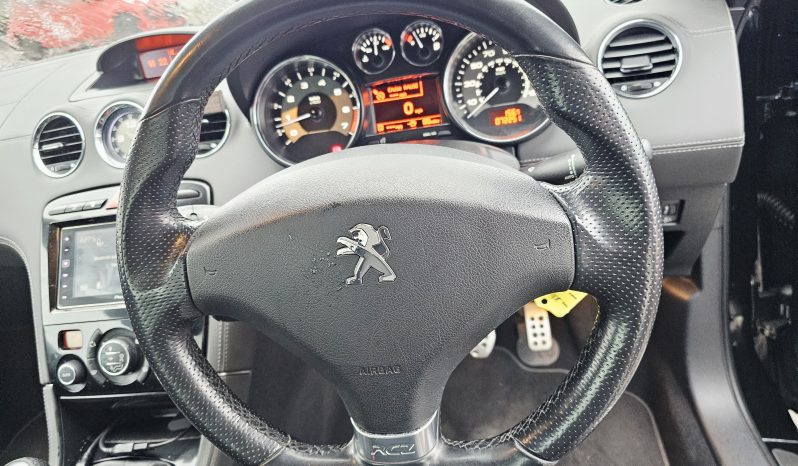 2015 Black Peugeot RCZ GT THP, 1.6L Petrol. MOT April 2027.2dr.72K Miles.Ulez Free.2 Owner £4995 full