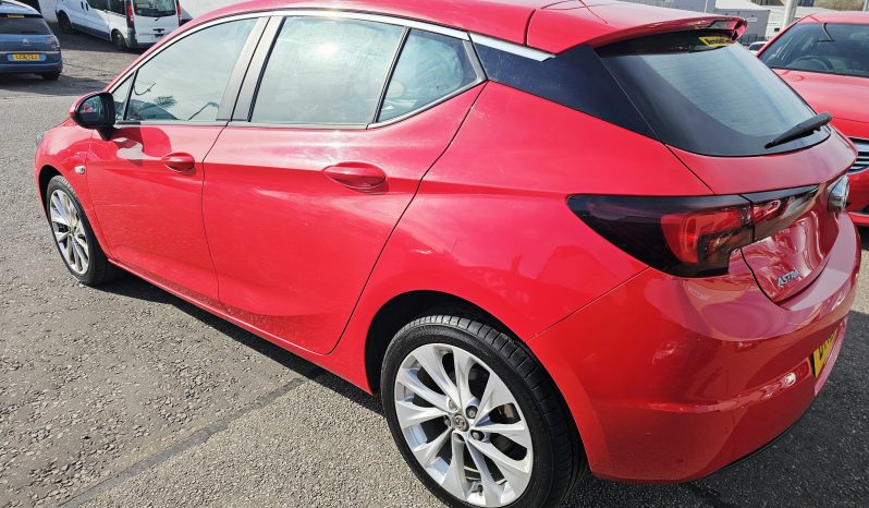 2016 Red Vauxhall Astra Design, 1.4L petrol. MOT April 2027. 5dr.aux, AC.SH.Low miles.Ulez free £4495 full