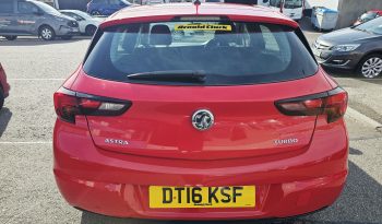 2016 Red Vauxhall Astra Design, 1.4L petrol. MOT April 2027. 5dr.aux, AC.SH.Low miles.Ulez free £4495 full