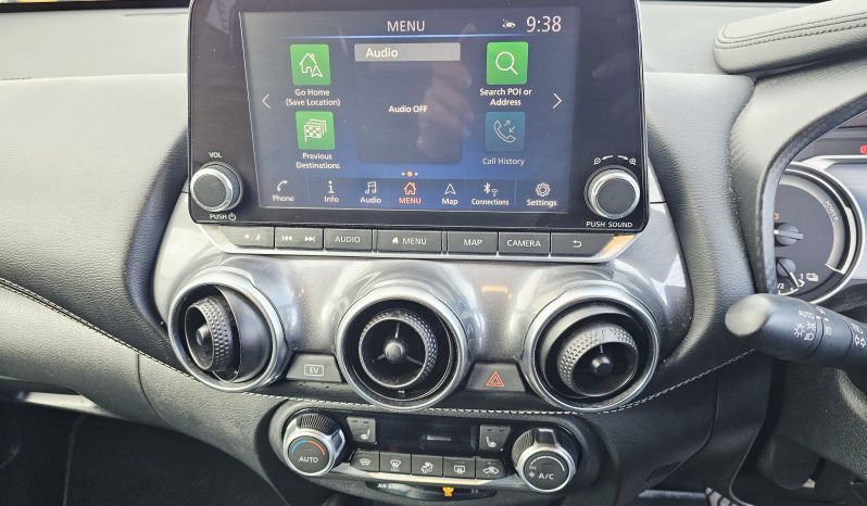 24k Miles! Automatic! 2022 Black Nissan Juke Hybrid Tekna, 1.6 Hybrid Electric ,MOT December 2026. Aux. 5Dr.FSH.Cruise Control.360 Camera.Ulez free.1 Owner £16995 full