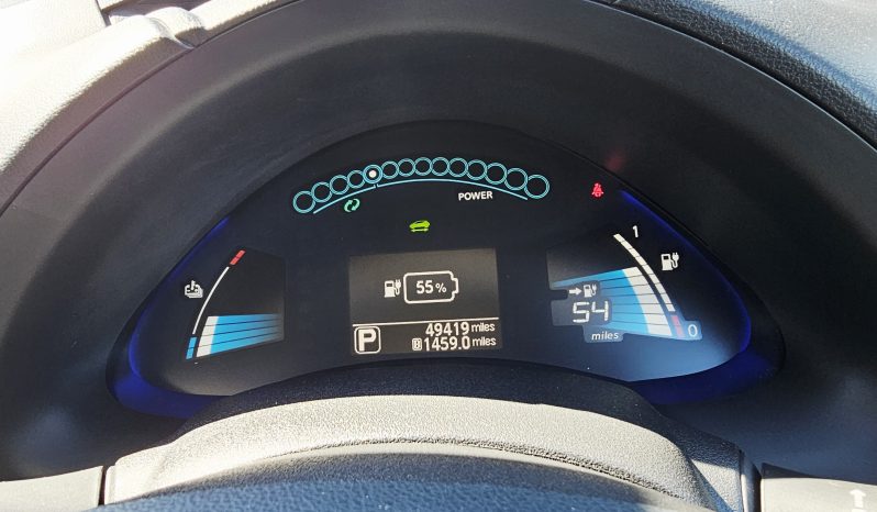 49k Miles! Automatic! 2017 Red Nissan Leaf 80kw Tekna .MOT April 2027.5Dr.FSH.Heated Seats.Reverse Camera.Ulez free £4995 full