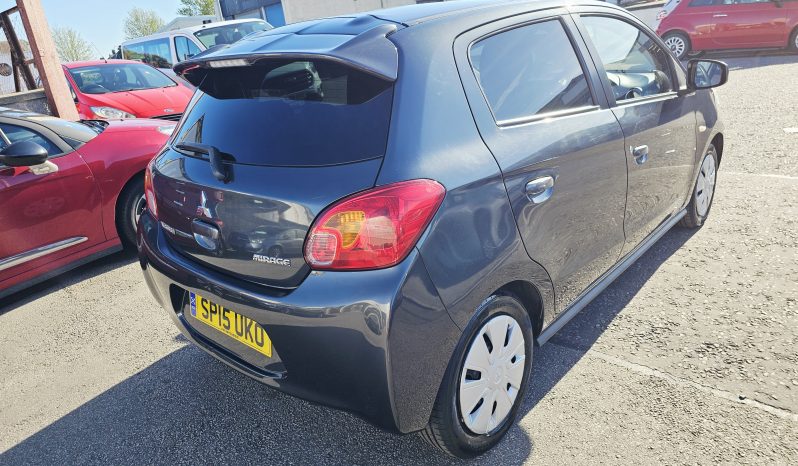 2015 Mitsubishi Mirage 1.2 Litre Petrol.5 door. MOT January 2027.ULez free.FSH.Low miles.1 Owner £2995    full
