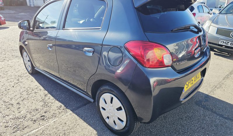 2015 Mitsubishi Mirage 1.2 Litre Petrol.5 door. MOT January 2027.ULez free.FSH.Low miles.1 Owner £2995    full