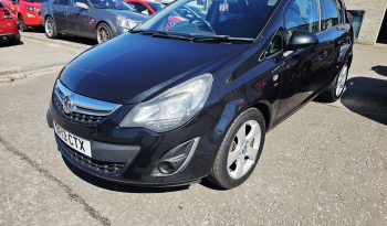 2013 Black Vauxhall Corsa SXI, 1.2L PETROL,MOT March 2027.5Dr. FSH.Ulez free £2995 full