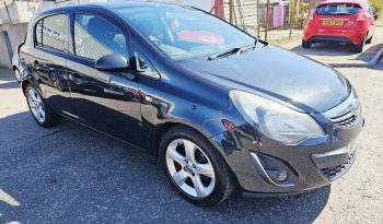 2013 Black Vauxhall Corsa SXI, 1.2L PETROL,MOT March 2027.5Dr. FSH.Ulez free £2995 full