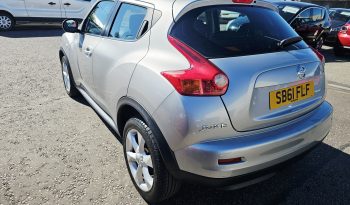 2012 Silver Nissan Juke Acenta, 1.6L Petrol,MOT February 2027. Aux. 5Dr.FSH.63k Miles.Cruise Control.Ulez free.2 Owner £3995 full