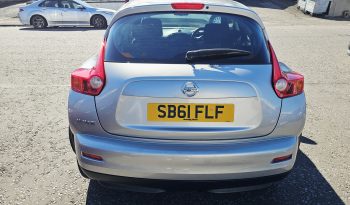 2012 Silver Nissan Juke Acenta, 1.6L Petrol,MOT February 2027. Aux. 5Dr.FSH.63k Miles.Cruise Control.Ulez free.2 Owner £3995 full