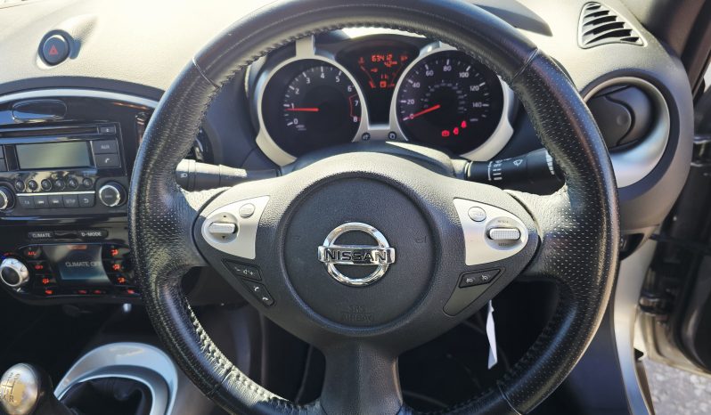 2012 Silver Nissan Juke Acenta, 1.6L Petrol,MOT February 2027. Aux. 5Dr.FSH.63k Miles.Cruise Control.Ulez free.2 Owner £3995 full
