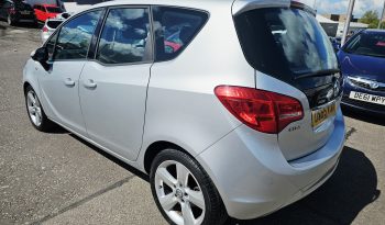 53k Miles! 2015 Silver Vauxhall Meriva Exclusiv, 1.4L Petrol. MOT February 2027.5Dr.Ulez free.2 Owner £4195 full