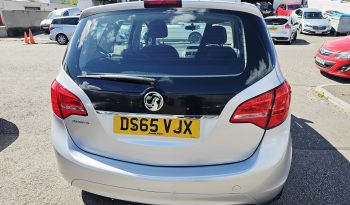 53k Miles! 2015 Silver Vauxhall Meriva Exclusiv, 1.4L Petrol. MOT February 2027.5Dr.Ulez free.2 Owner £4195 full