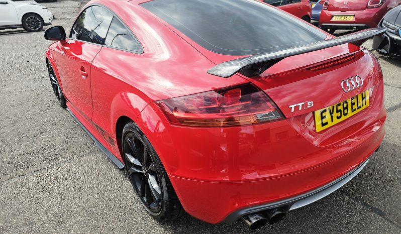 Automatic! 2008 Red Audi TT S Quattro S-A, 2L Petrol.2Dr.MOT March 2027.FSH,Ulez free £5995 full