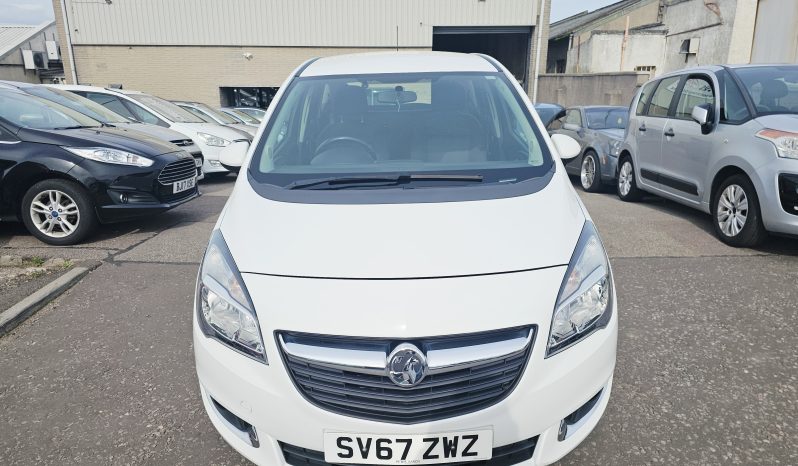 2017 White Vauxhall Meriva Life,1.4L Petrol, MOT June 2027.MPV.69k Miles.5Dr.FSH.Ulez free.2 Owner £3995 full