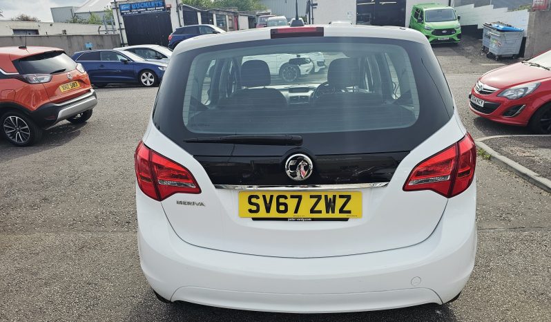 2017 White Vauxhall Meriva Life,1.4L Petrol, MOT June 2027.MPV.69k Miles.5Dr.FSH.Ulez free.2 Owner £3995 full