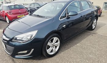 43k Miles! 2014 Green Vauxhall Astra SRi, 1.4L petrol. MOT March 2027.5dr.Aux.FSH.Ulez free.2 Owner £4495 full