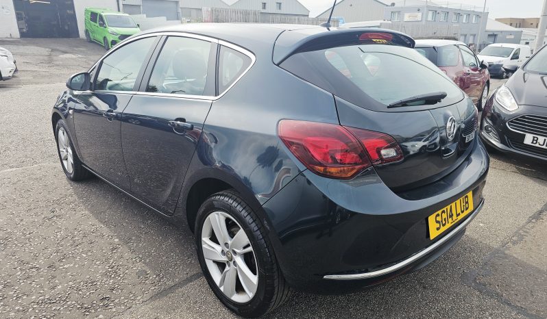 43k Miles! 2014 Green Vauxhall Astra SRi, 1.4L petrol. MOT March 2027.5dr.Aux.FSH.Ulez free.2 Owner £4495 full