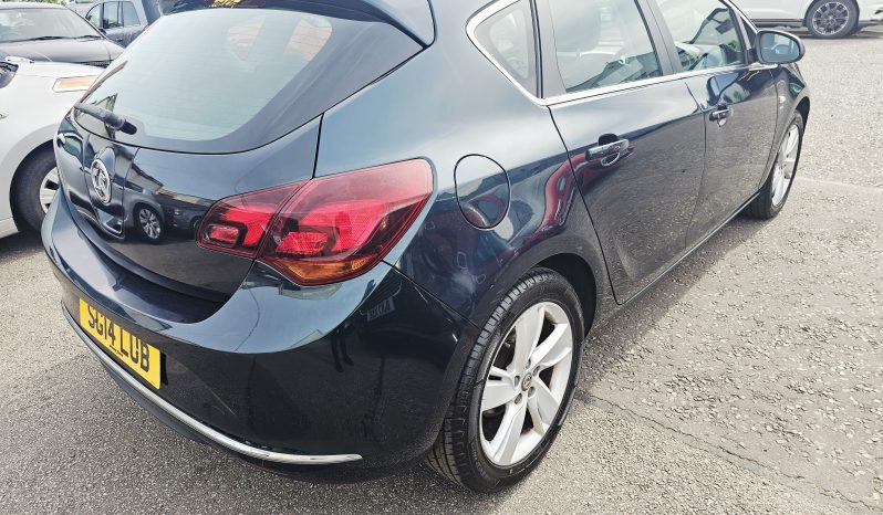 43k Miles! 2014 Green Vauxhall Astra SRi, 1.4L petrol. MOT March 2027.5dr.Aux.FSH.Ulez free.2 Owner £4495 full