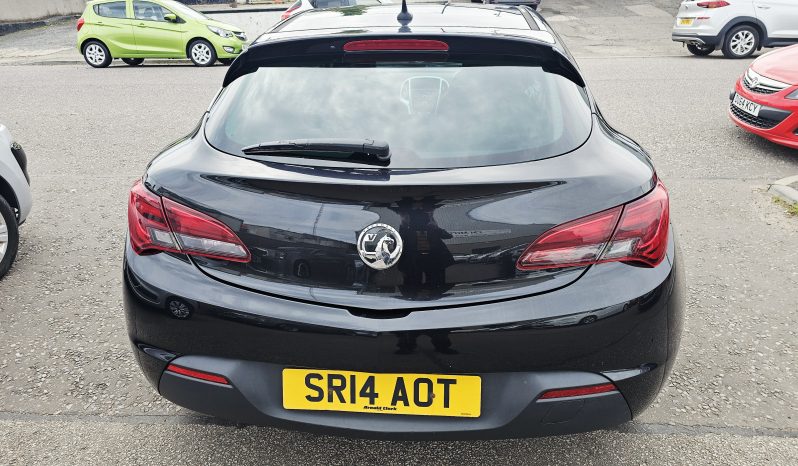 2014 Black Vauxhall Astra SRi GTC, 1.4L petrol. MOT April 2027.3dr.Aux.FSH.Low miles.Ulez free £3995 full
