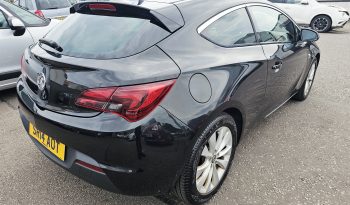 2014 Black Vauxhall Astra SRi GTC, 1.4L petrol. MOT April 2027.3dr.Aux.FSH.Low miles.Ulez free £3995 full