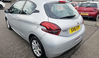 44k miles! 2016 Silver Peugeot 208 Pure Tech Active, 1L petrol.3Dr.MOT April 2027.£20 Tax.Ulez free.1 Owner £4995    full